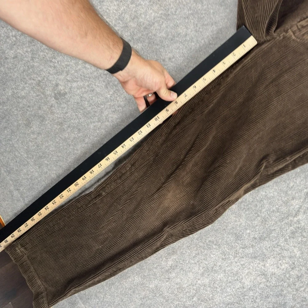 Polo Ralph Lauren Pants Mens 30x30 (Tag 32x32) Brown Corduroy Chino Regular Fit